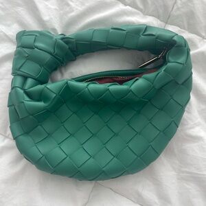 Green small clutch